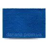 Килимок для ванної кімнати DarianA Ананас синій 55x80 см антиковзкий, міцний, легкий у догляді