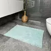 DarianA Килимок для ванної кімнати з вирізом Ананас, кришталево-зелений, 55x80 см